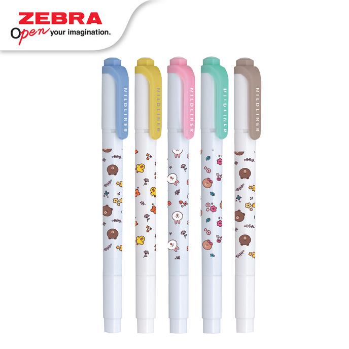 

(COD) ZEBRA MILDLINER LINE2 SET 5PCS STOK TERBATAS Kode 276