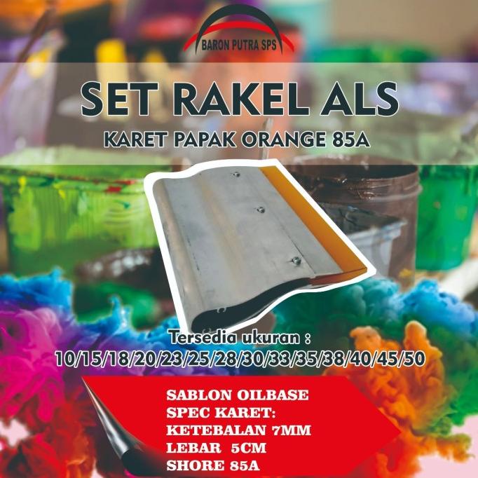 

+%+%+%] SET RAKEL ALS KARET PAPAK ORANGE 85A 28 CM