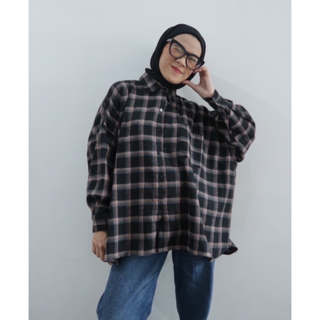 Myrubylicious YULITA FLANEL SHIRT KODE NN2218