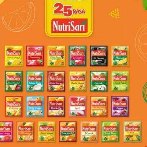 

[KODE PRODUK FNCSC6947] ☘️ MUMTAAZZTORE ☘️ NUTRIFOOD Nutrisari Nutri Sari RENCENG SACHET All Varian