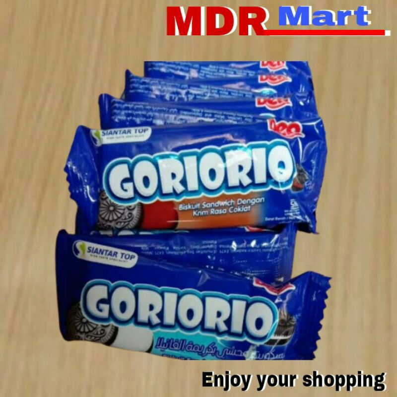 

GORIORIO COKLAT/VANILLA ISI 20 PCS @12 GRAM