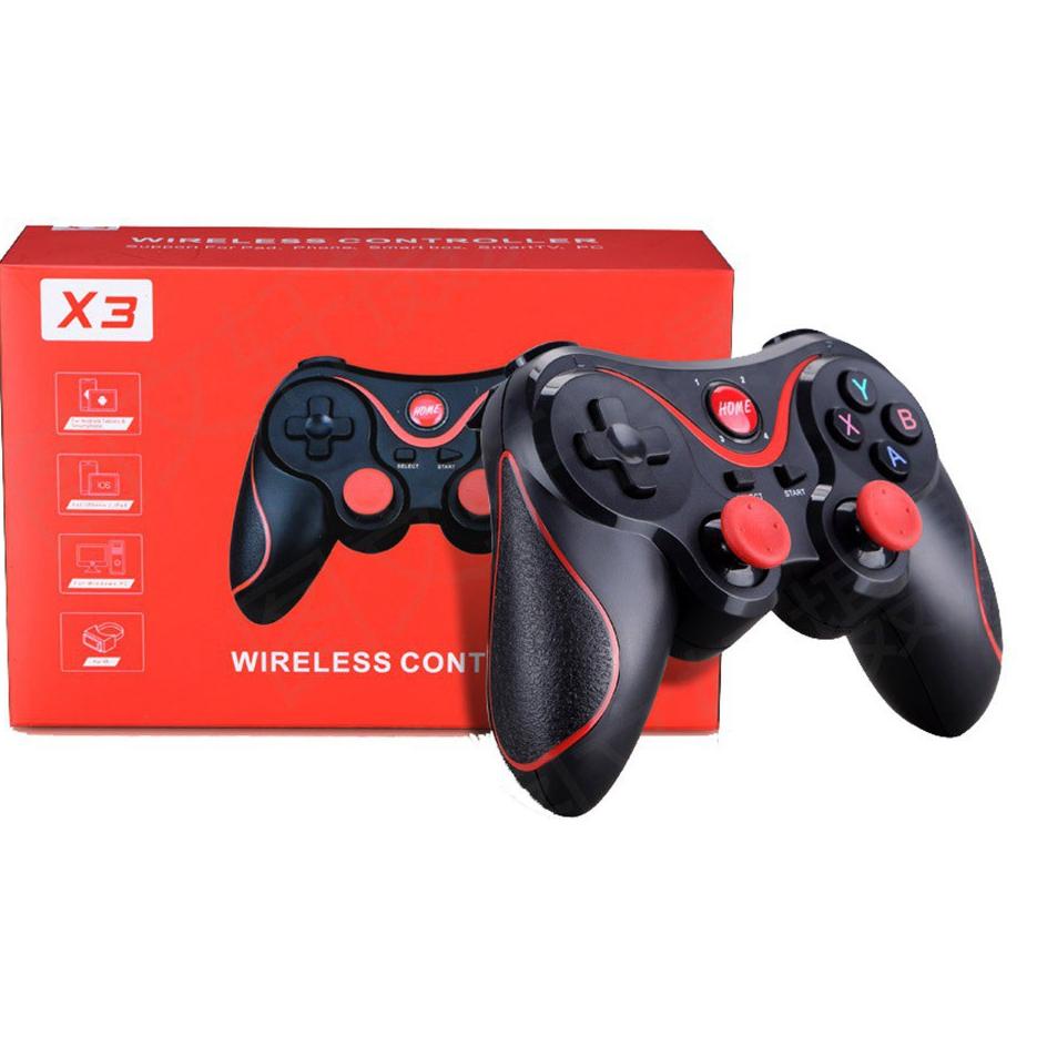 Terpercaya X3 Wireless Controller X3 Gamepad Joystick Bluetooth Plus Holder HP Gamepad Controller Ga