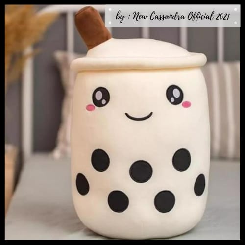 Boneka Boba Jumbo Mainan Bubble Milk Tea