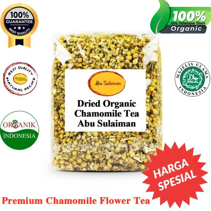 

Chamomile Flower Tea 100 gr / Teh Bunga Chamomile Premium Import halal