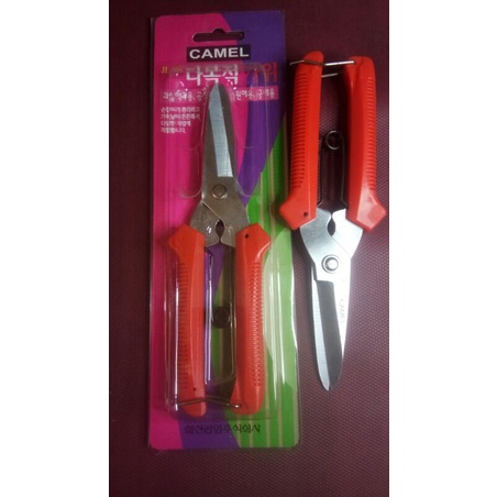 

gunting CAMEL serbaguna/gunting seng/gunting rumput/gunting hollow.hollo