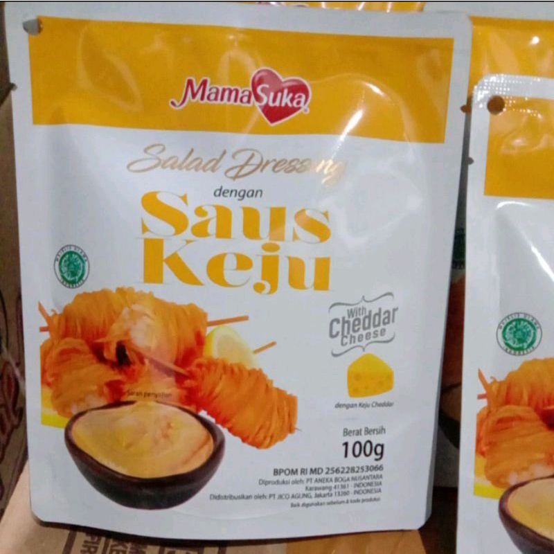 

MAMA SUKA SAUS CHEESY MAYONAISE 100GR