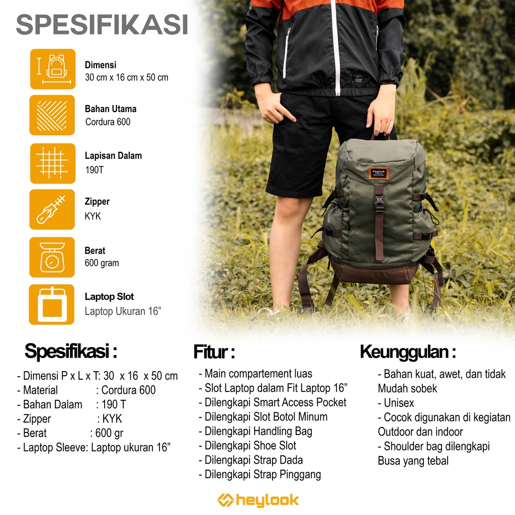 Tas Backpack Sekolah Kuliah Keren Tas Ransel Unisex Kekinian Tas Backpack Remaja Dewasa Polos Casual Trendy Tas Backpack Daily Modis