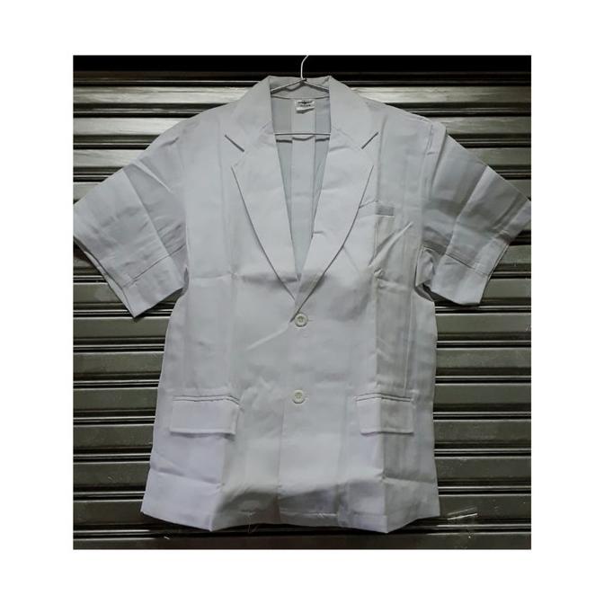 Jas Dokter Tangan Pendek