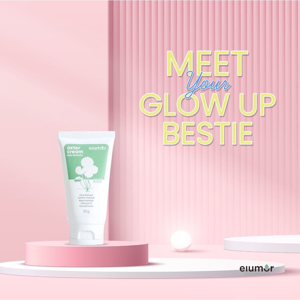 Elumor Oxter Gel New Formula &amp; Cream Pemutih Ketiak &amp; Pemutih Selangkangan Original