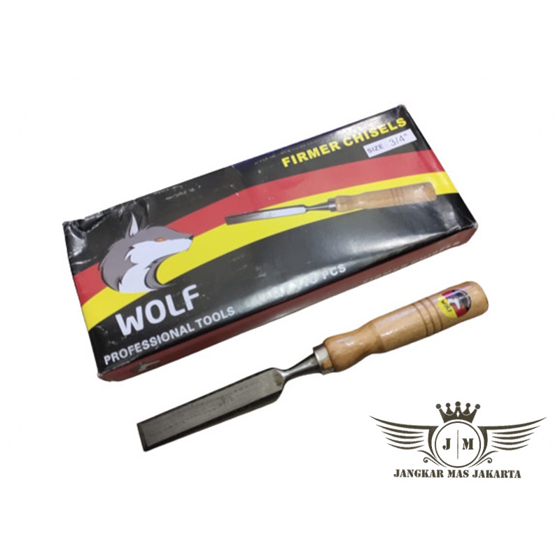 

Pahat Gagang Kayu 3/4" Inch 18mm Tatah Ukir Cungkil Kayu Carving Knife JKM