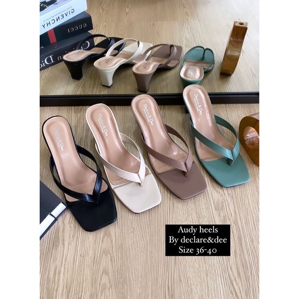 DECLARE&amp;DEE SANDAL HEELS TERBARU AUDY BEST QUALITY
