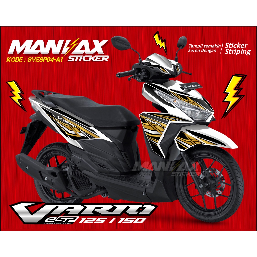 Sticker Striping List Vario 125 150 Old 2015-2017