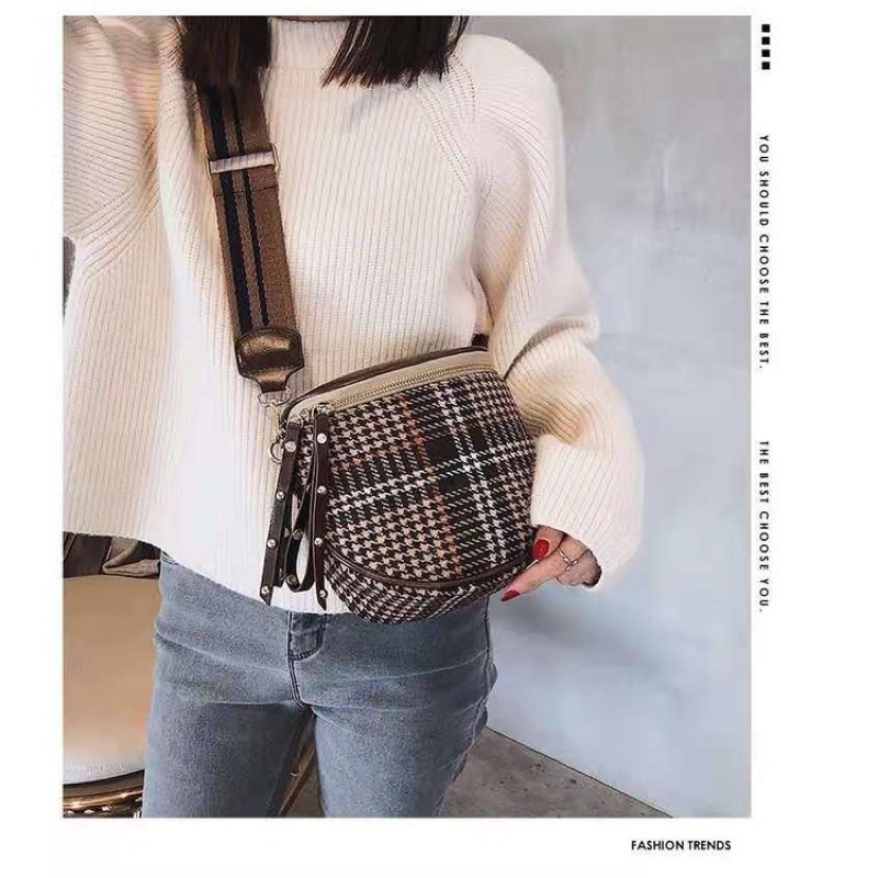 TAS SLEMPANG WANITA / WAIST BAG IMPORT / TAS IMPORT / AQILLA BAGS