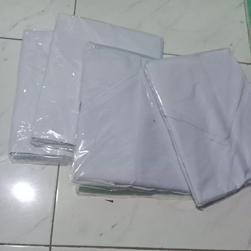 SYAL PMR PUTIH POLOS