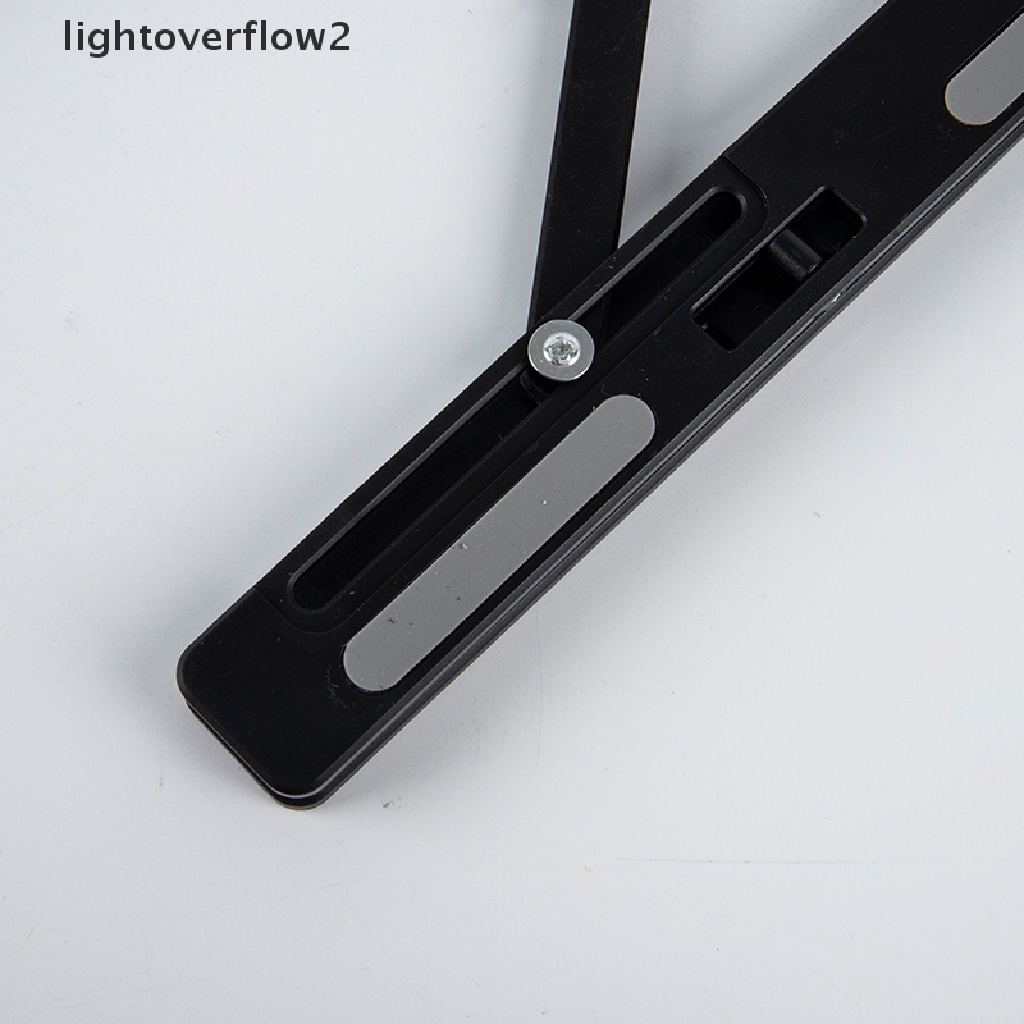 (lightoverflow2) Stand Holder Laptop / Notebook / Tablet Portable Adjustable Bisa Dilipat (ID)