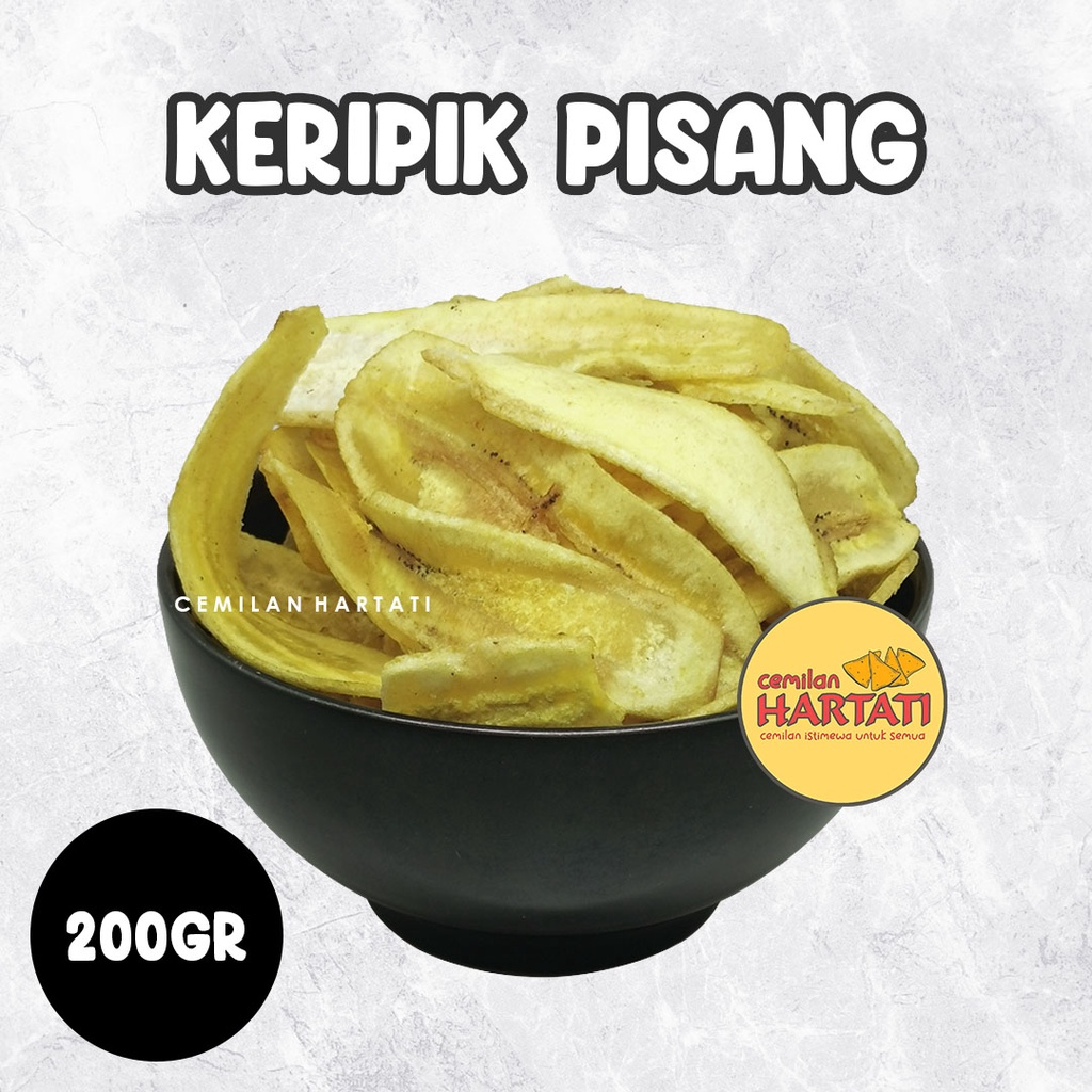 

KERIPIK PISANG GURIH 200GR / KERIPIK PISANG PREMIUM