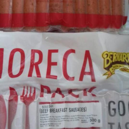 

EXCLUSIVE!sosis sapi horeka bernadi 1kg|SQ8