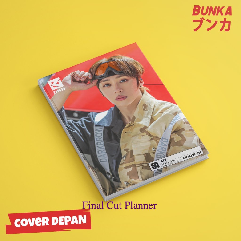 

Notebook KPOP DKB Growth D1 Hardcover A5 Buku Tulis Catatan Notes Agenda Planner Jurnal .