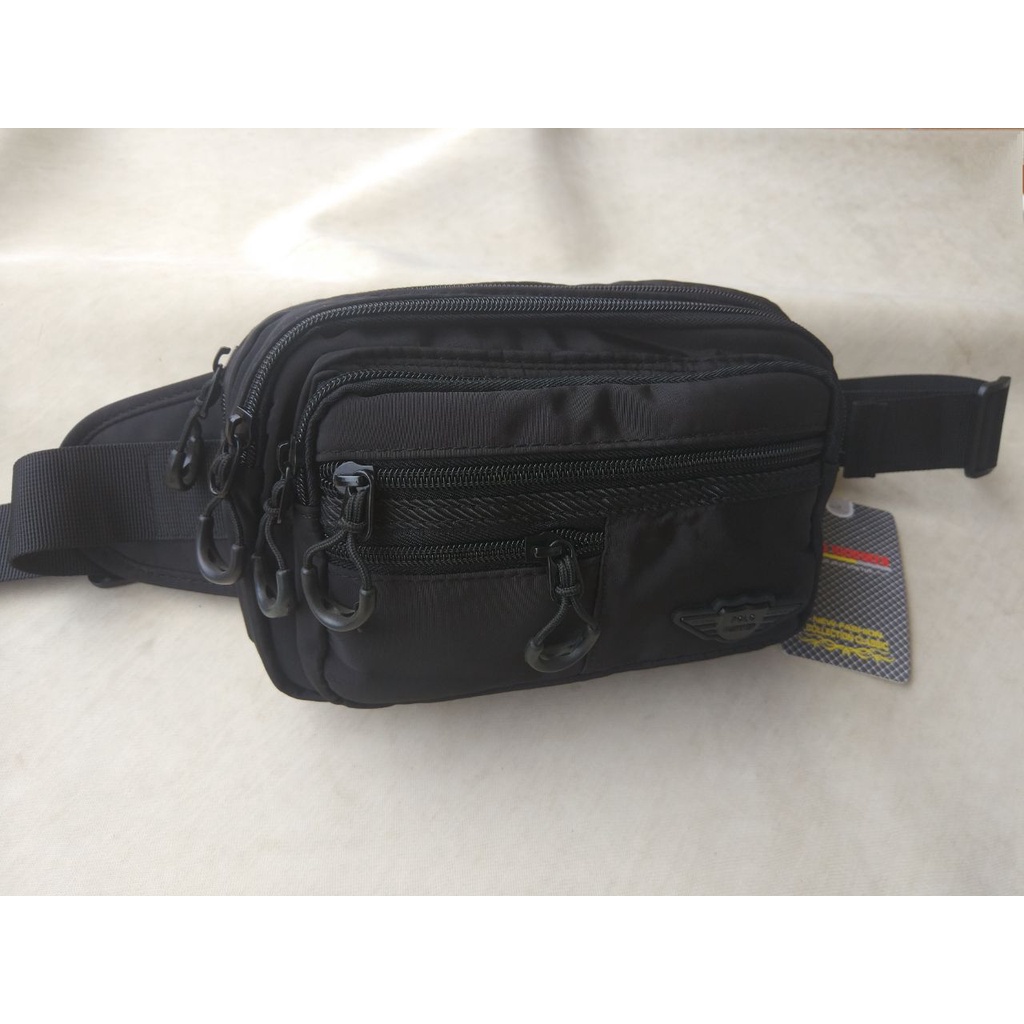 TAS PINGGANG WAIST BAG POLO HUMMER 19019 IMPORT. DARENA BAGS BANDUNG