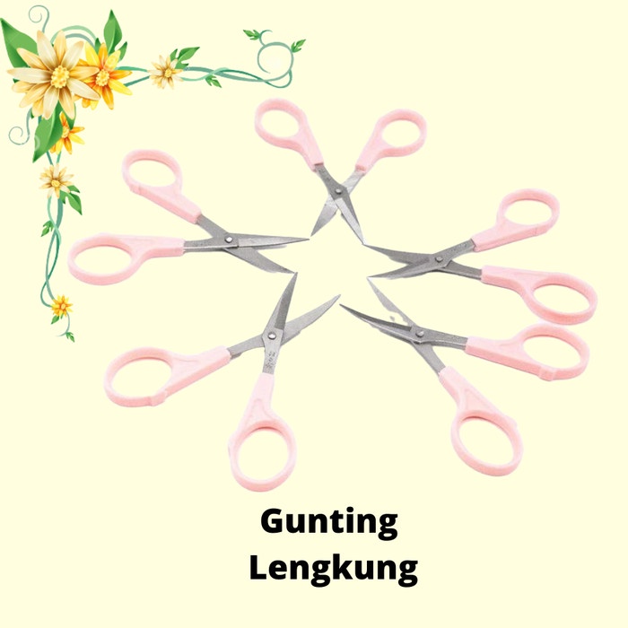 

Murah Gunting Lengkung Untuk Decoupage/Bordir Bergaransi