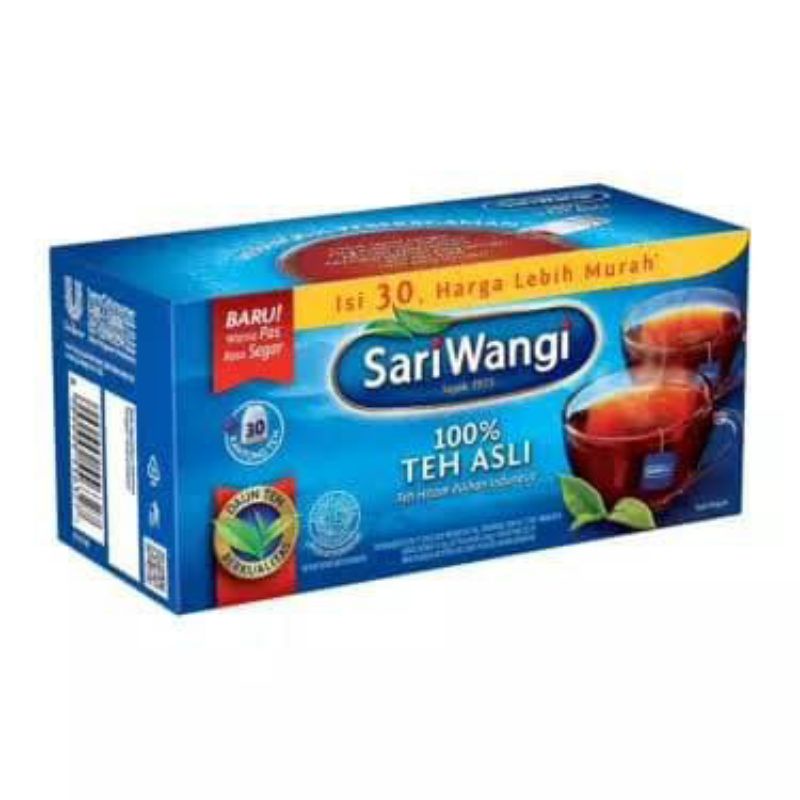 

Teh Sari Wangi / Teh Sariwangi isi 30 sachet