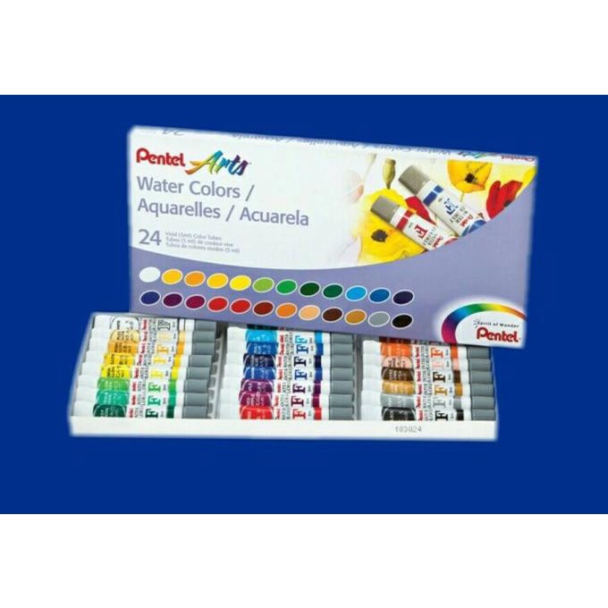 

[COD] Cat air / watercolour Pentel 24 warna BIG SALE Kode 610