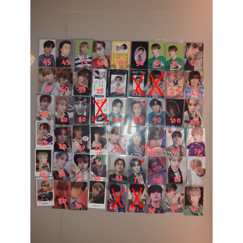 [READY STOCK] PHOTOCARD OFFICIAL PC NCT JAEHYUN HAECHAN DOYOUNG ID THE LINK JOHNNY PB UNIVERSE CLASS