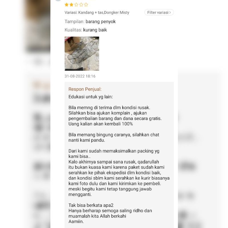 PREMIUM Travel Cage Kandang Untulan dan Tas untulan COD Burung Lovebird Sugar Glider hamster landak
