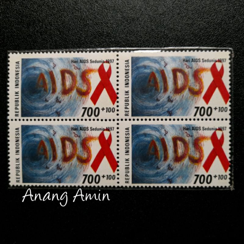 

LOT.F79 PRANGKO INDONESIA I-531 BLOK-4 HARI AIDS SEDUNIA 1997