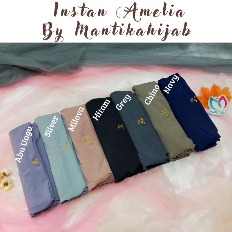 INSTAN AMELIA ORI MANTIKAHIJAB BERGO SYARI BERGO JERSEY BERGO NAZWA PADI WAHYU BY SHAFIRA HIJAB INSTAN NON PET