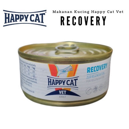 Happy Cat Vet RECOVERY Prescription Urgent Care a/d Kaleng 100gr - Makanan Kucing Sakit