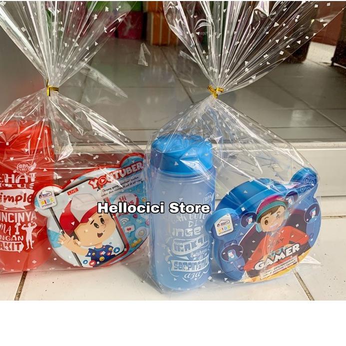 

Promo 11.11 PARCEL LUNCH BOX PANDA BIGGY + MY BOTTLE BIGGY KEMASAN ULANG TAHUN