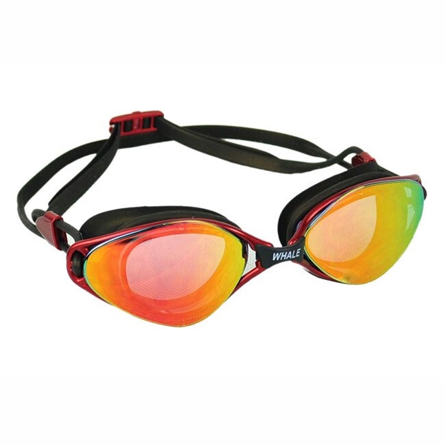 Kacamata Renang OMSE5CRE Anti Fog UV Protection - GOG-3550 - Red