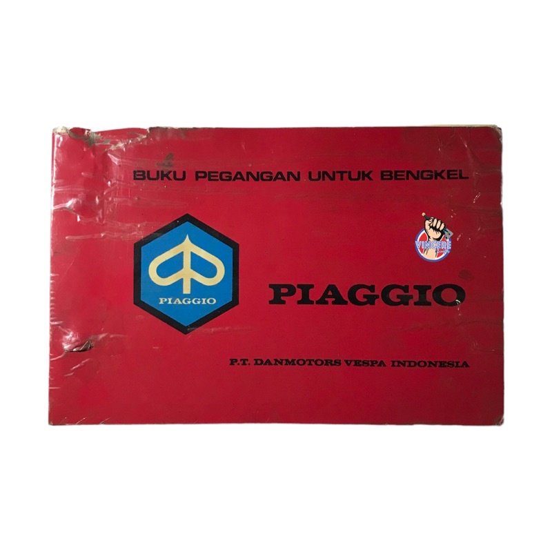Manual Book Buku Panduan Pegangan Bengkel Vespa Piaggio PT. Danmotors Vespa Indonesia