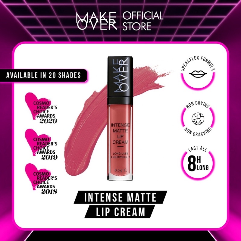 MAKE OVER INTENSE MATTE LIPCREAM