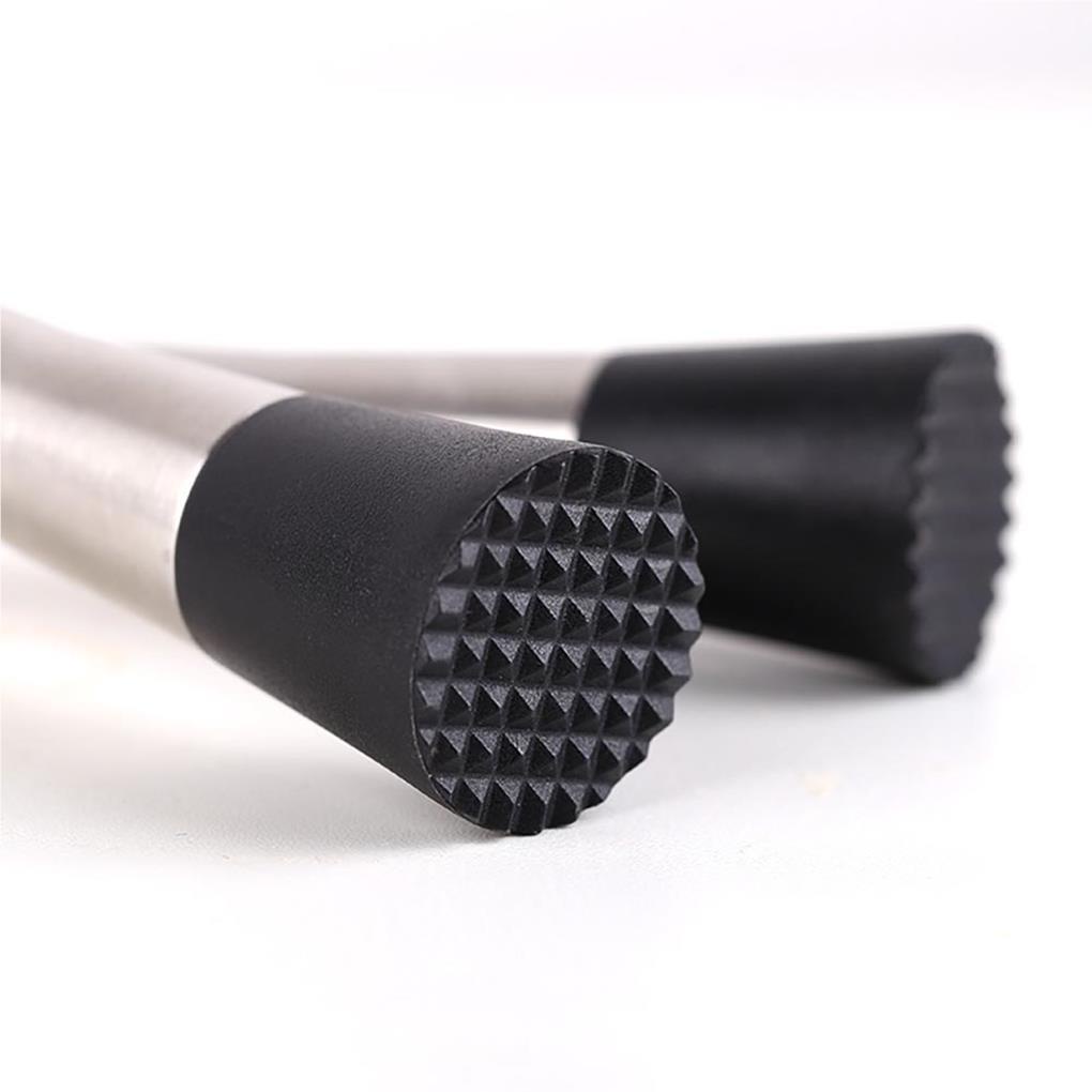Home Use Stainless Steel Muddler Bar Mixer Stirrer Cocktail Penghancur Es Buah