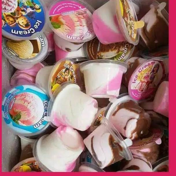 

✨TERBARU✨ Paket Ice Cream Super Murah Merk Mr Cool + Serbuk 250gram + 50 Cup Karakter + 50 Sendok Kayu buruan