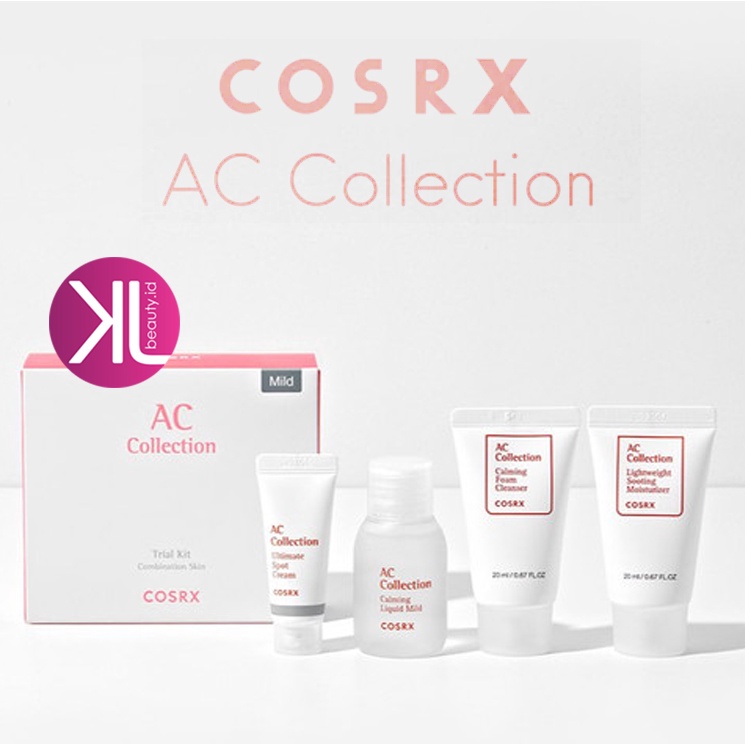 COSRX AC Collection Trial Kit Mild for Combination Skin