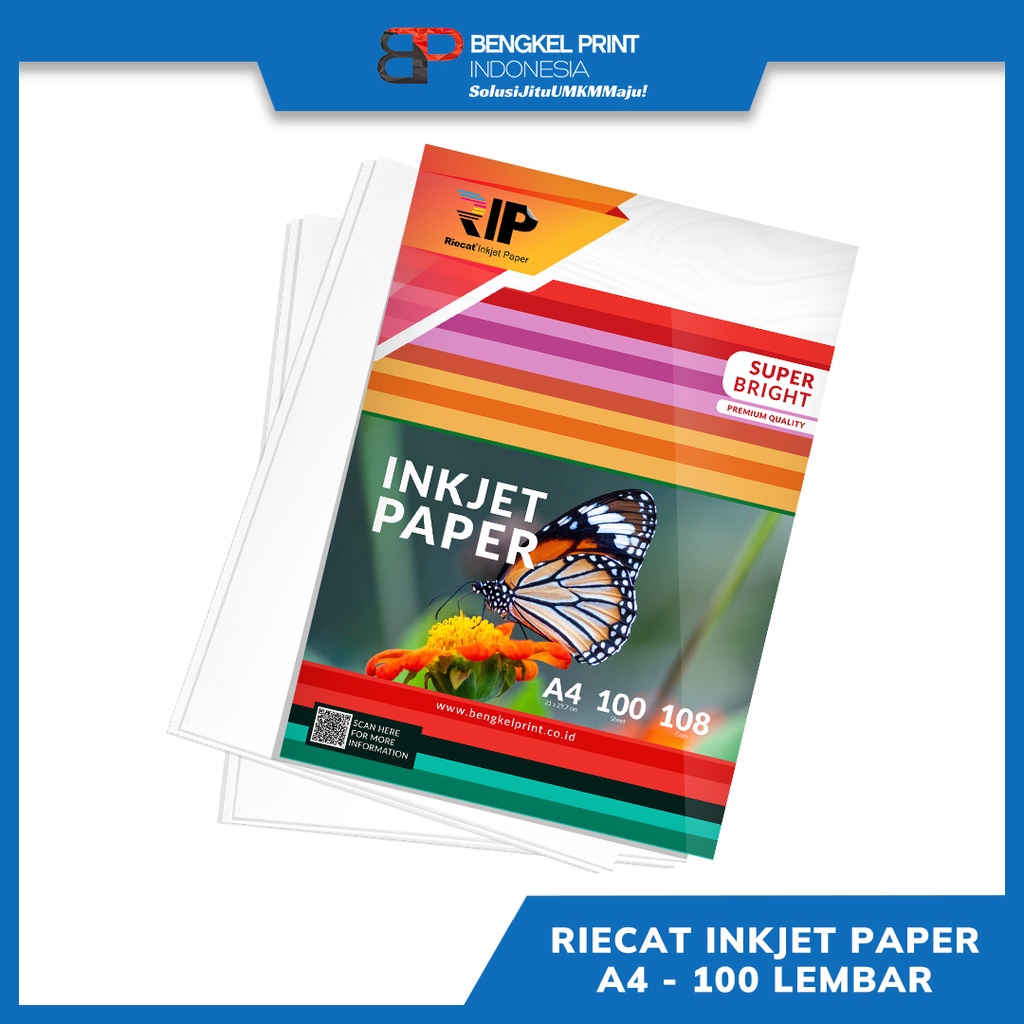 

Kertas Inkjet Paper for PIN A4 100 lembar
