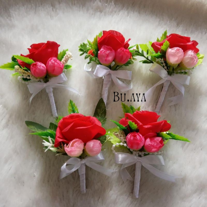 Korsase Bunga Jas corsage Wedding Party