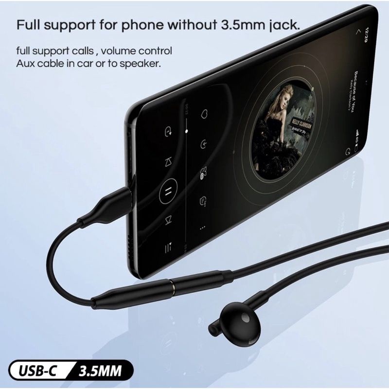 SAMSUNG Z FLIP 5 / Z FLIP 4 CONVERTER EARPHONE HEADSET TYPE C AUDIO JACK HANDSFREE