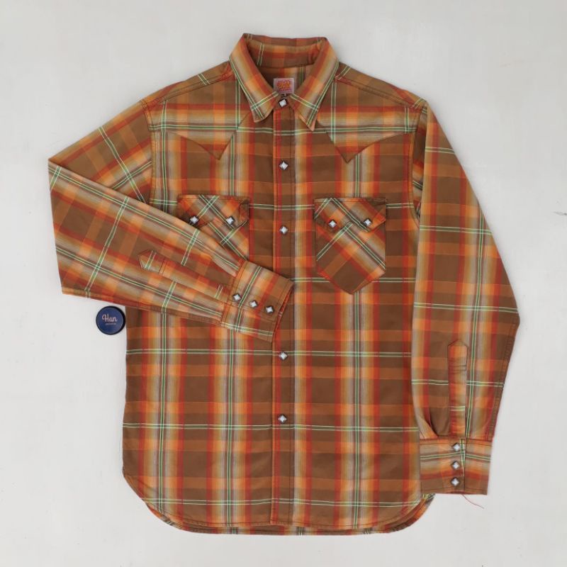 Sugar cane Sawtooth Western shirt