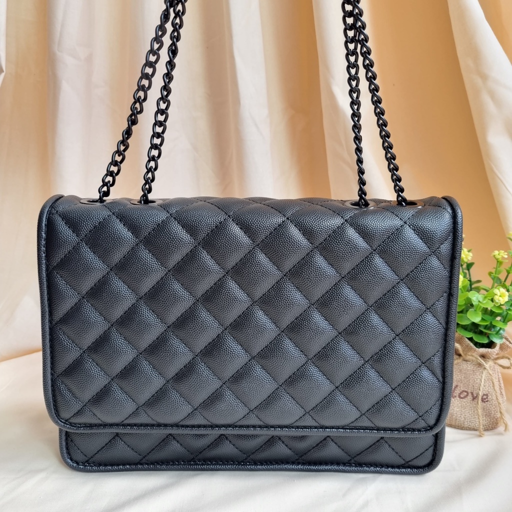 TAS CK WANITA QUILTED SHOULDER BAG BIG SIZE