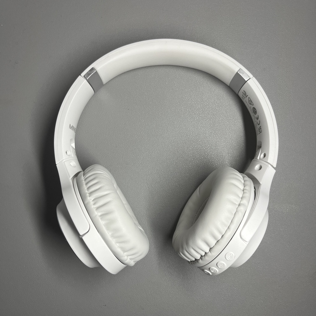 MINISO Headphone Wireless White Headset Casque Audio Sans Fil