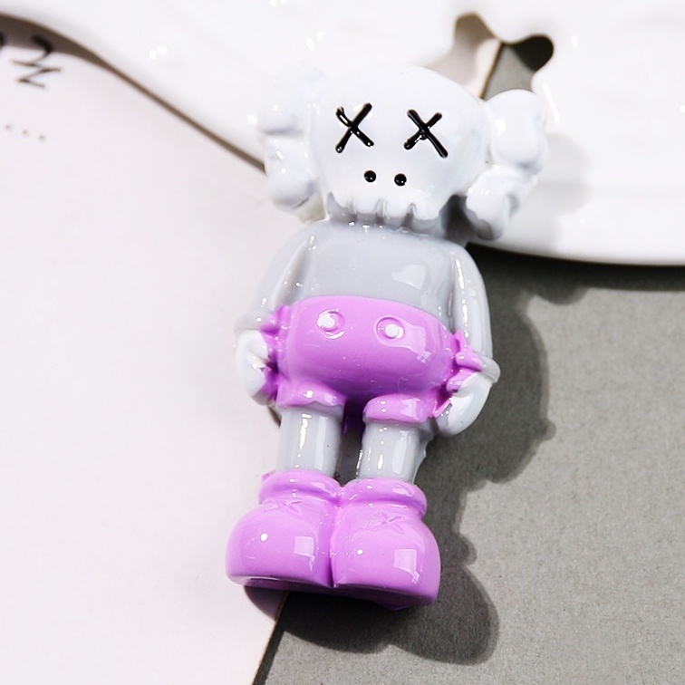 1 Pc Aksesoris Sepatu / Gelang KAWS Charms Jibz Untuk Dekorasi Pesta Anak