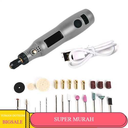 

Double Tape Bor Mini Grinder Polishing Electric Drill Usb Recharge - 201