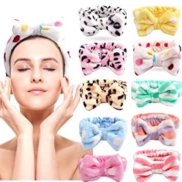 𝘈𝘉𝘎✰ Bandana Skincare / Bandana bulu Pita Gaya Korea / HeadBand Bandana Handuk Pita Besar Wanita 1240