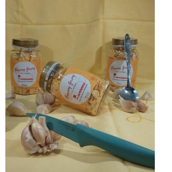 

Star 10.10 Bawang Putih Goreng Misterded grade super kemasan toples double sealed 100 gram murah