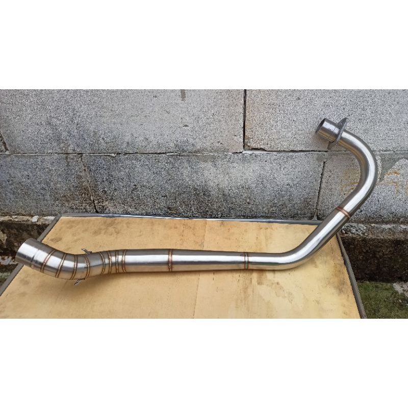 PIPA LEHERAN KNALPOT KOMPETISI BENDING CB GL MP TIGER.