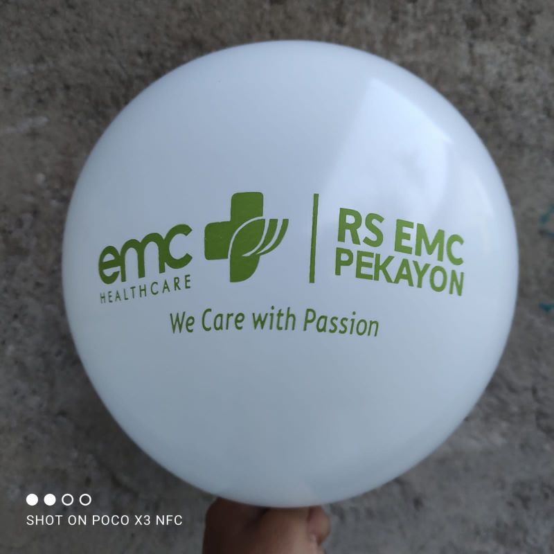 Sablon Balon Custom cocok untuk media promosi dan acar ulang tahun